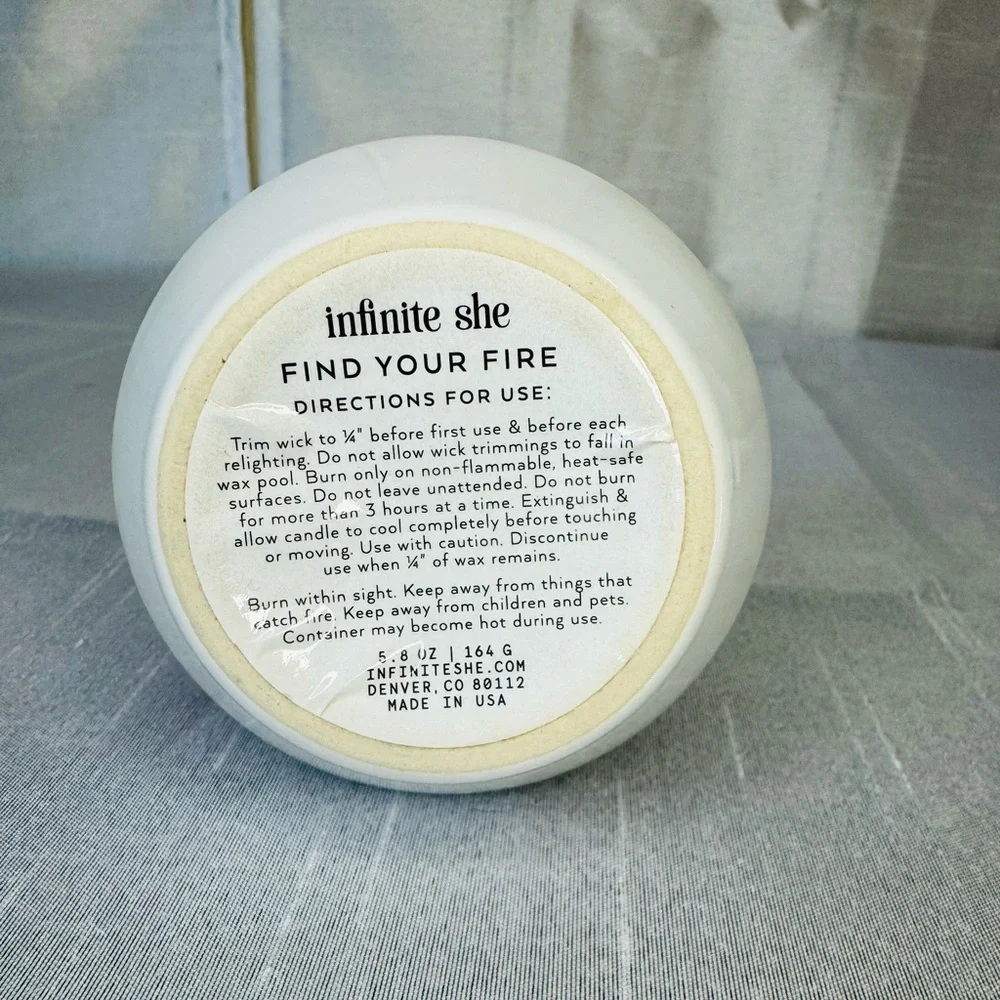 Infinite she find your fire mini candle - Picture 3 of 5